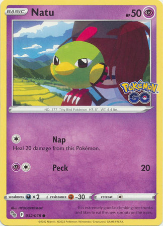 Natu - 032/078 - Common available at 401 Games Canada