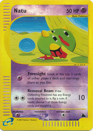 Natu - 80/144 - Common - Reverse Holo available at 401 Games Canada