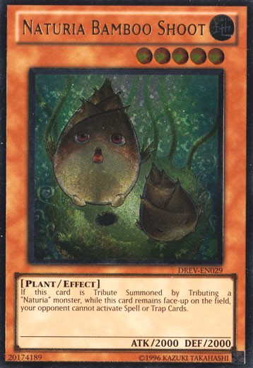 Naturia Bamboo Shoot - DREV-EN029 - Ultimate Rare - Unlimited available at 401 Games Canada