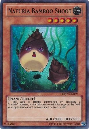 Naturia Bamboo Shoot - DREV-EN029 - Ultra Rare - Unlimited available at 401 Games Canada