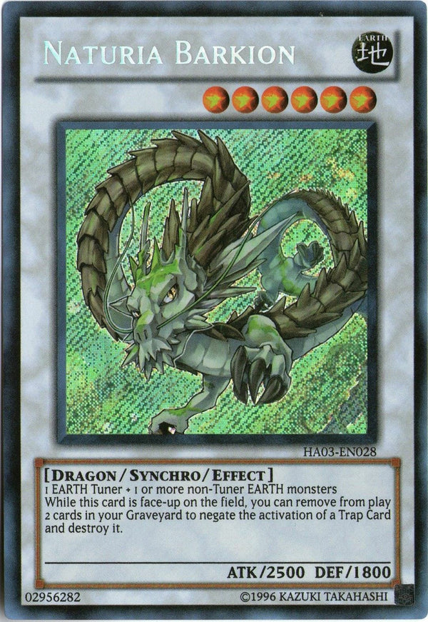 Naturia Barkion - HA03-EN028 - Secret Rare - Unlimited available at 401 Games Canada