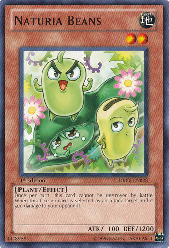 Naturia Beans - DREV-EN028 - Common - 1st Edition available at 401 Games Canada