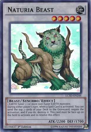 Naturia Beast - LC5D-EN244 - Ultra Rare - 1st Edition available at 401 Games Canada