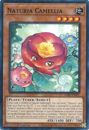 Naturia Camellia - DABL-EN021 - Common - 1st Edition available at 401 Games Canada