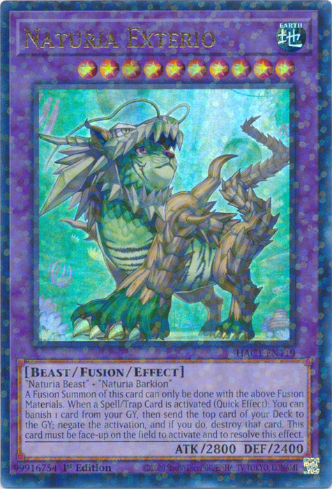 Naturia Exterio - HAC1-EN119 - Duel Terminal Ultra Parallel Rare available at 401 Games Canada