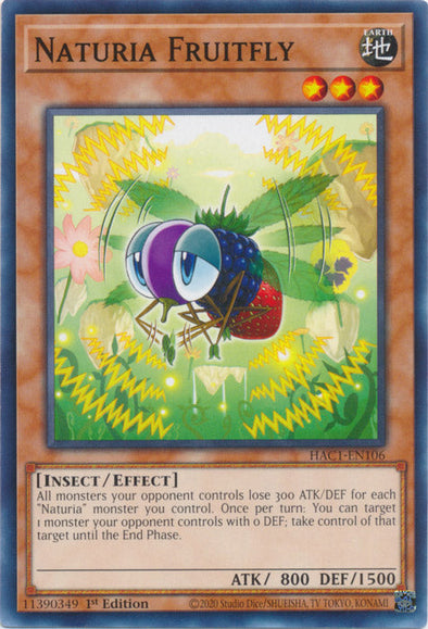 Naturia Fruitfly - HAC1-EN106 - Common available at 401 Games Canada