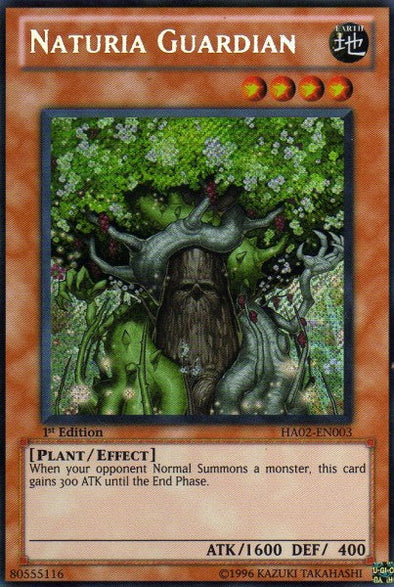 Naturia Guardian - HA02-EN003 - Secret Rare - 1st Edition available at 401 Games Canada