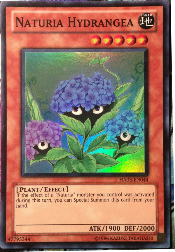 Naturia Hydrangea - HA03-EN044 - Super Rare - Unlimited available at 401 Games Canada