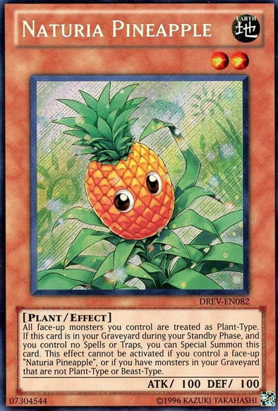 Naturia Pineapple - DREV-EN082 - Secret Rare - Unlimited available at 401 Games Canada