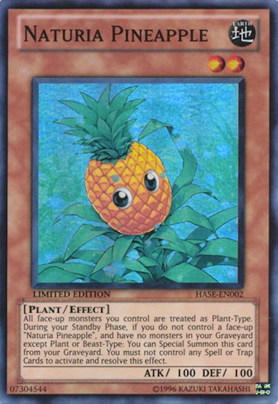 Naturia Pineapple - HASE-EN002 - Super Rare - Limited Edition available at 401 Games Canada