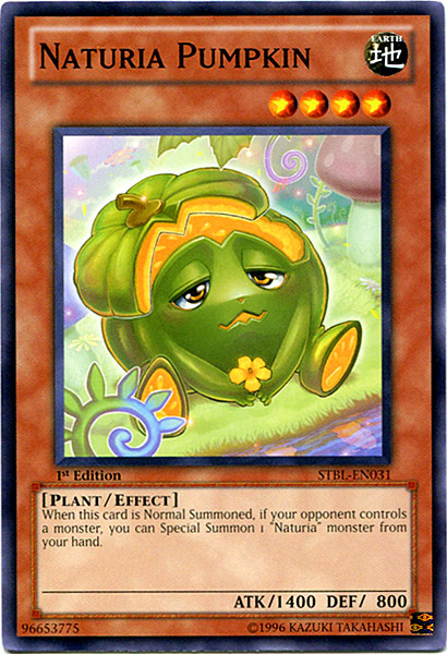 Naturia Pumpkin - STBL-EN031 - Common - 1st Edition available at 401 Games Canada