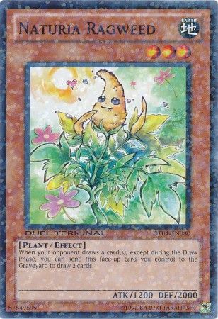 Naturia Ragweed - DT04-EN080 - Normal Parallel Rare available at 401 Games Canada