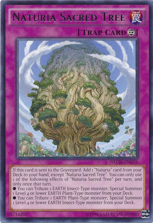 Naturia Sacred Tree - NECH-EN076 - Rare - Unlimited available at 401 Games Canada