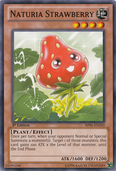 Naturia Strawberry - BP01-EN210 - Common - 1st Edition available at 401 Games Canada