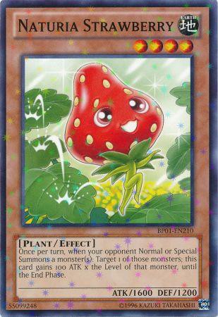 Naturia Strawberry - BP01-EN210 - Starfoil Rare - Unlimited available at 401 Games Canada