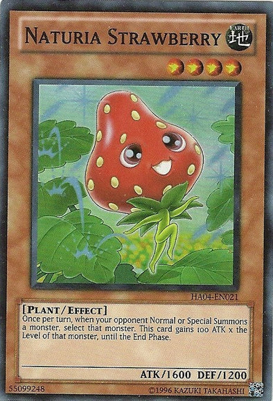 Naturia Strawberry - HA04-EN021 - Super Rare - Unlimited available at 401 Games Canada