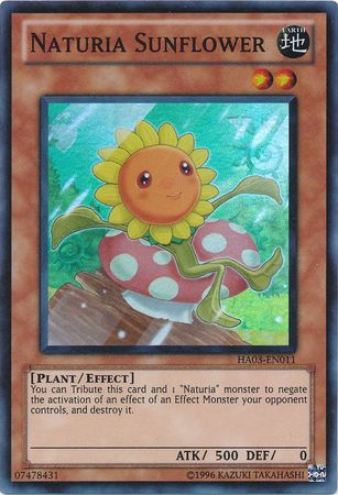 Naturia Sunflower - HA03-EN011 - Super Rare - Unlimited available at 401 Games Canada