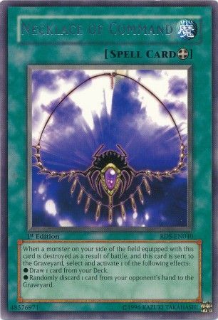Necklace of Command - RDS-EN040 - Rare - 1st Edition available at 401 Games Canada