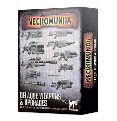 Necromunda - Delaque Weapons & Upgrades available at 401 Games Canada