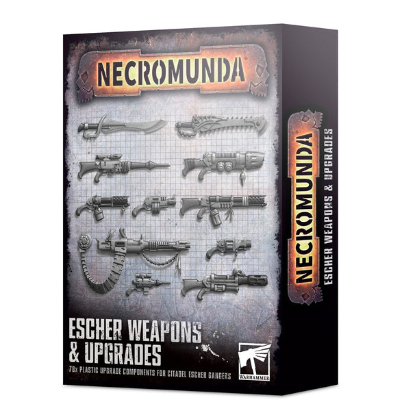 Necromunda - Escher Weapons & Upgrades available at 401 Games Canada