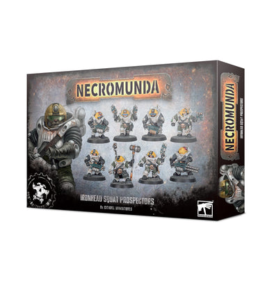 Necromunda - Ironhead Squat Prospectors Gang available at 401 Games Canada