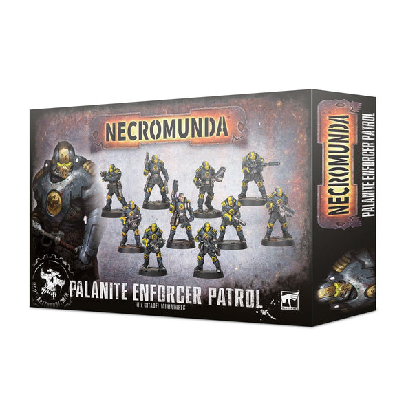 Necromunda - Palanite Enforcer Patrol available at 401 Games Canada