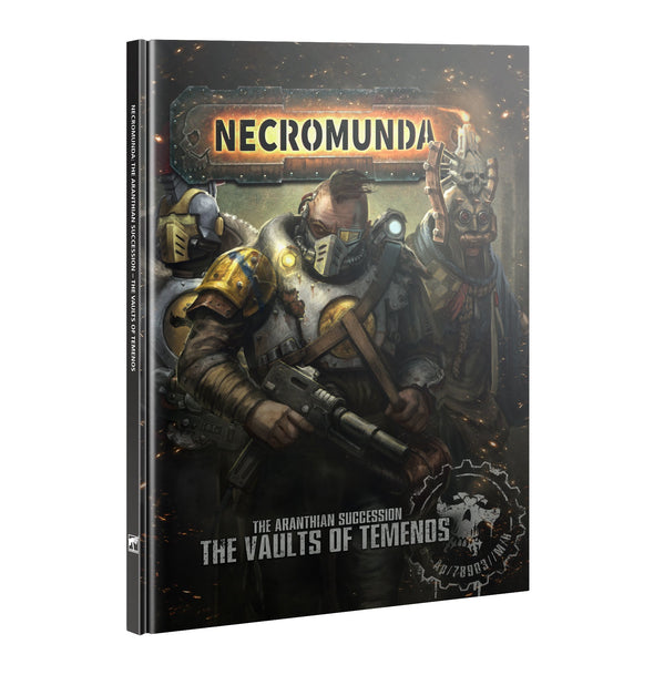 Necromunda - The Aranthian Succession: The Vaults of Temenos (Hardcover) available at 401 Games Canada