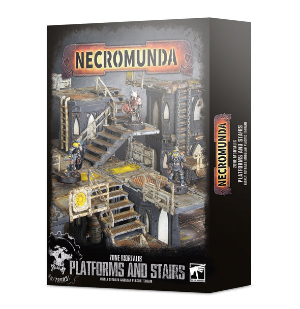 Necromunda - Zone Mortalis - Platforms and Stairs available at 401 Games Canada