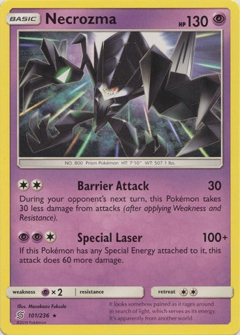 Necrozma - 101/236 - Rare available at 401 Games Canada