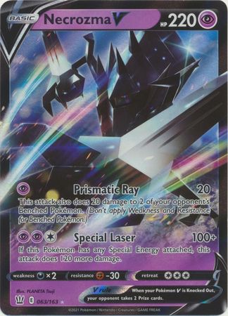 Necrozma V - 063/163 - Ultra Rare available at 401 Games Canada