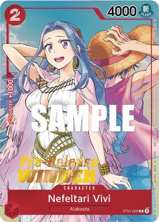 Nefeltari Vivi (OP-03 Pre-Release Tournament) [Winner] - ST01-009 - Promo available at 401 Games Canada