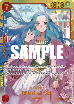 Nefeltari Vivi - OP04-118 - Secret Rare available at 401 Games Canada