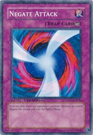 Negate Attack - DTP1-EN020 - Normal Parallel Rare available at 401 Games Canada