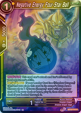 Negative Energy Four-Star Ball - BT12-115 - Common (FOIL) available at 401 Games Canada