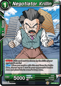 Negotiator Krillin - BT5-062 - Common available at 401 Games Canada