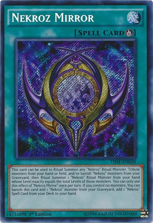 Nekroz Mirror - THSF-EN020 - Secret Rare - 1st Edition available at 401 Games Canada