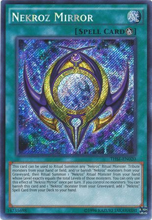 Nekroz Mirror - THSF-EN020 - Secret Rare - Unlimited available at 401 Games Canada