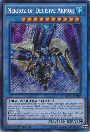 Nekroz of Decisive Armor - THSF-EN019 - Secret Rare - 1st Edition available at 401 Games Canada