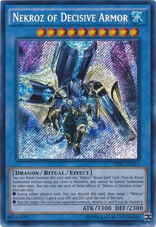 Nekroz of Decisive Armor - THSF-EN019 - Secret Rare - Unlimited available at 401 Games Canada