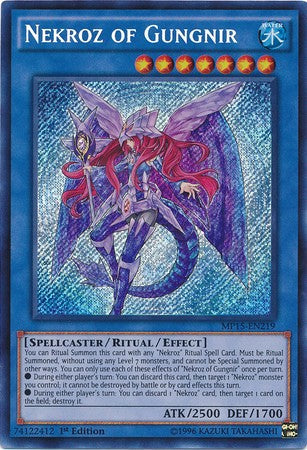 Nekroz of Gungnir - MP15-EN219 - Secret Rare - 1st Edition available at 401 Games Canada