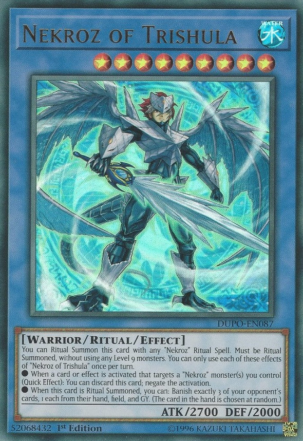 Nekroz of Trishula - DUPO-EN087 - Ultra Rare - 1st Edition available at 401 Games Canada