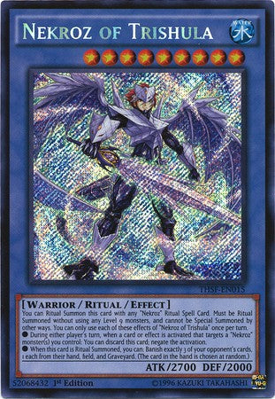 Nekroz of Trishula - THSF-EN015 - Secret Rare - 1st Edition available at 401 Games Canada