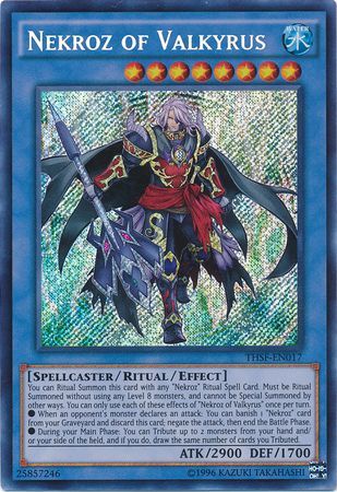 Nekroz of Valkyrus - THSF-EN017 - Secret Rare - Unlimited available at 401 Games Canada