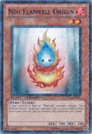 Neo Flamvell Origin - DT04-EN061 - Normal Parallel Rare available at 401 Games Canada