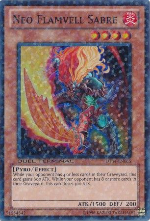 Neo Flamvell Sabre - DT04-EN065 - Super Parallel Rare available at 401 Games Canada