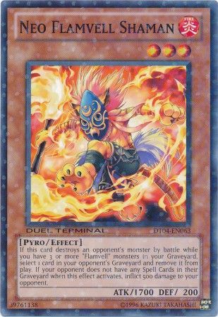 Neo Flamvell Shaman - DT04-EN063 - Normal Parallel Rare available at 401 Games Canada