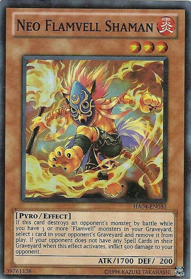 Neo Flamvell Shaman - HA04-EN033 - Super Rare - Unlimited available at 401 Games Canada