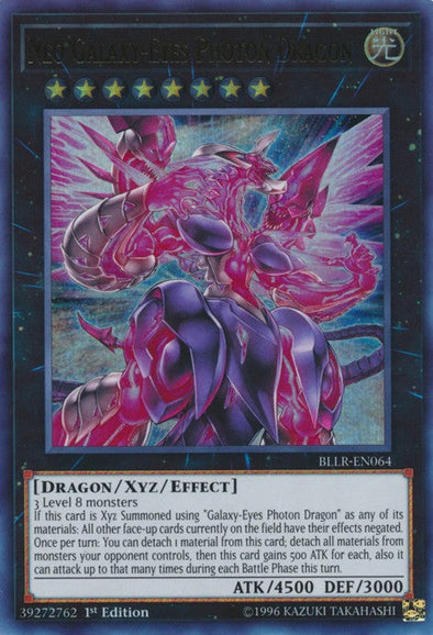 Neo Galaxy-Eyes Photon Dragon - BLLR-EN064 - Ultra Rare - 1st Edition available at 401 Games Canada