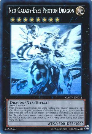 Neo Galaxy-Eyes Photon Dragon - GAOV-EN041 - Ghost Rare - Unlimited available at 401 Games Canada