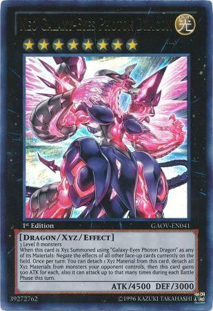 Neo Galaxy-Eyes Photon Dragon - GAOV-EN041 - Ultra Rare - 1st Edition available at 401 Games Canada